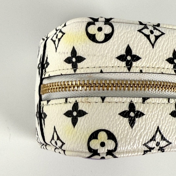 Louis Vuitton Cube Coin Giant Monogram Lilac Multicolor Zip Purse - Picture 10 of 16
